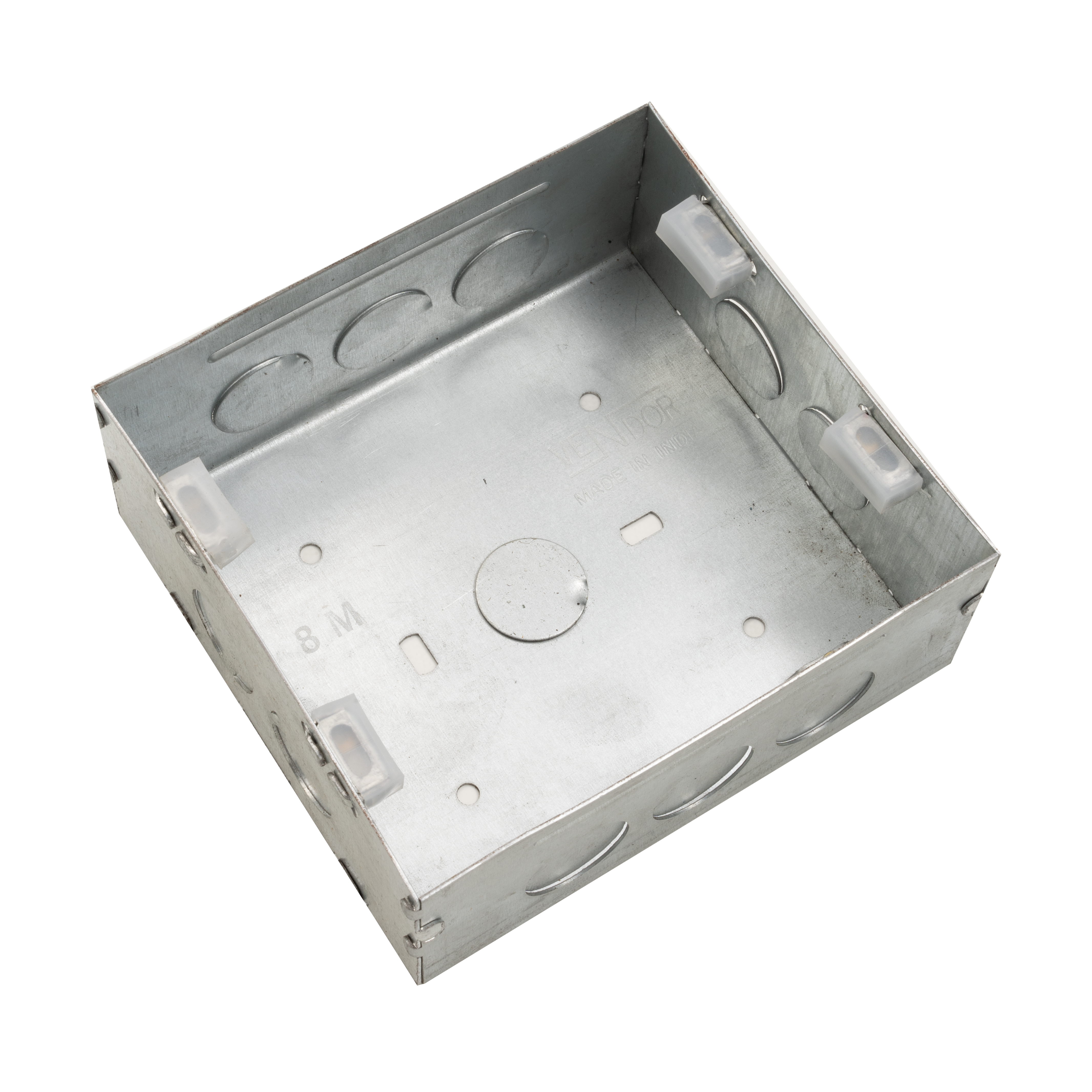 8 SQ Modular Metal Concealed box