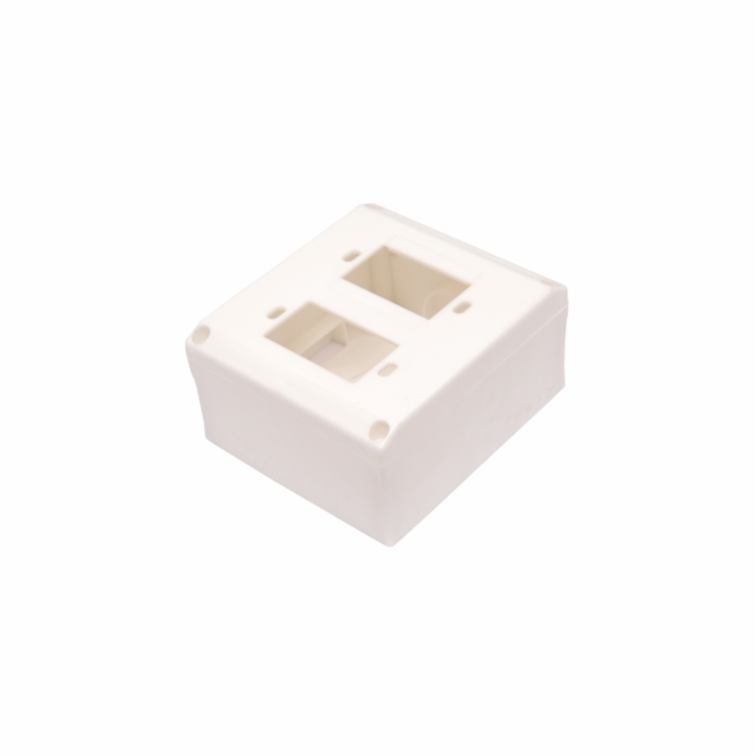 2 Way Simple Gang Box (D)