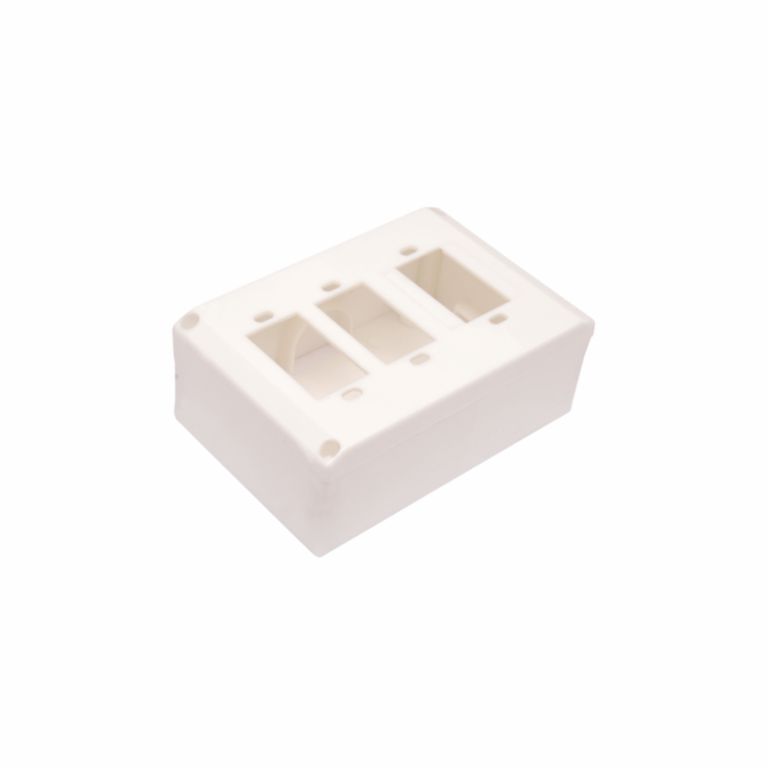 3 Way Simple Gang Box (D)